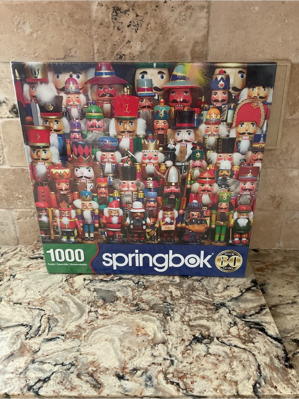 Springbok 1000-Piece Nutcracker Puzzle - Colorful Holiday Illustration